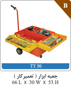 جعبه ابزار (تعمیرکار) 66L X 30W X 53H